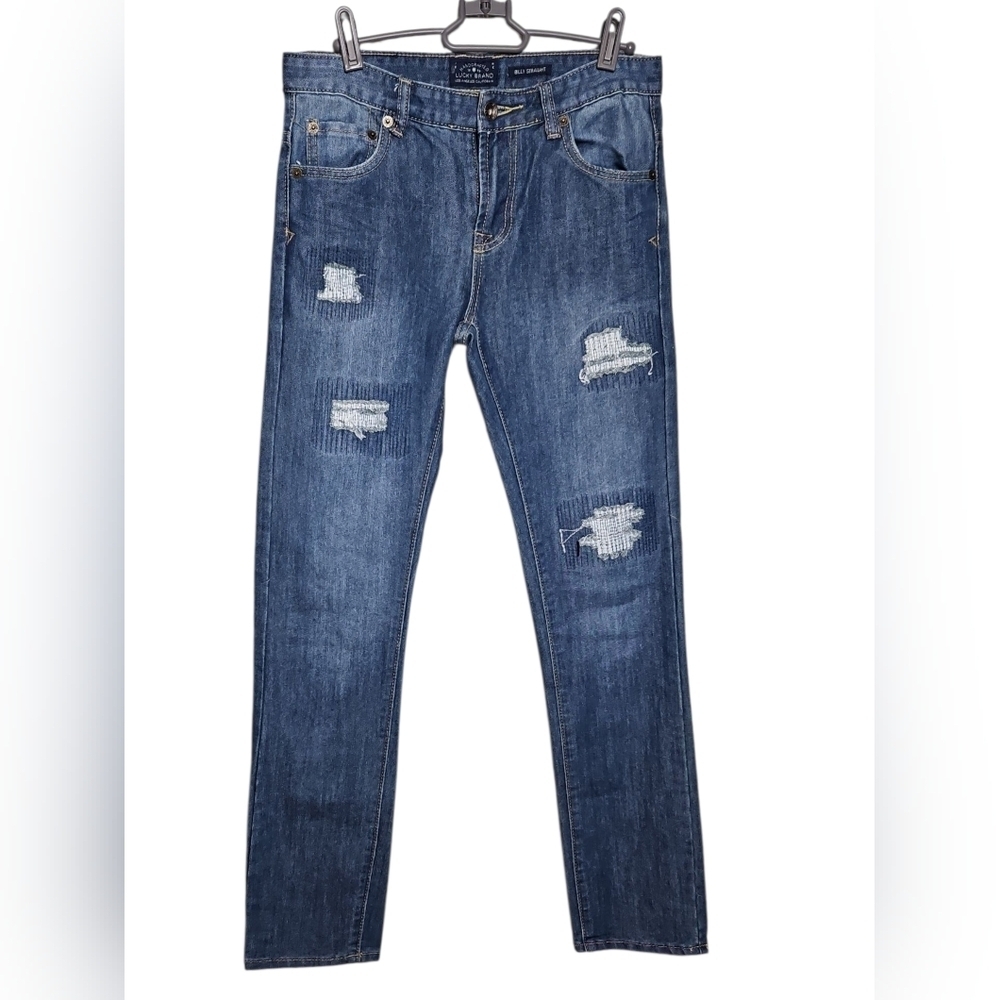 Lucky Brand Teen Girl Blue Jeans Size 14 Billy Straight